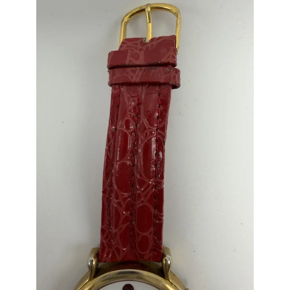 Geneva GQF Vintage New Battery Mens Santa Claus Watch 43MM 8